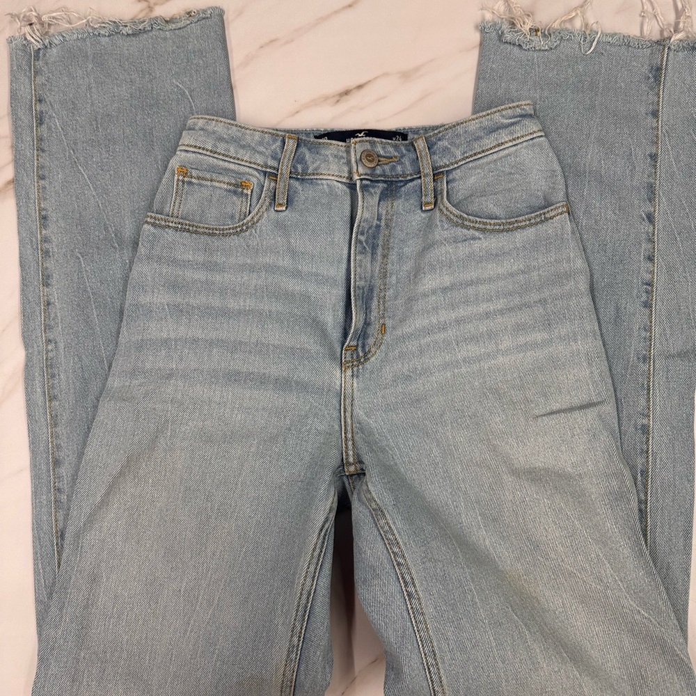 Women's hollister ultra high rise dad Jeans